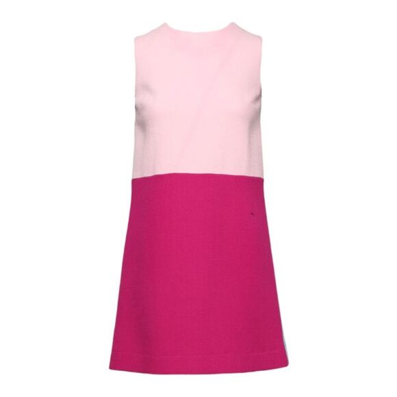 Pre Loved dolce & gabbana TwoTone Shift Dress Women Pink Dresses Pre Loved dolce & gabbana TwoTone Shift Dress Women Pink Dresses
